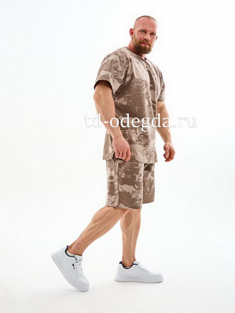 Костюм 7613 Бежевый